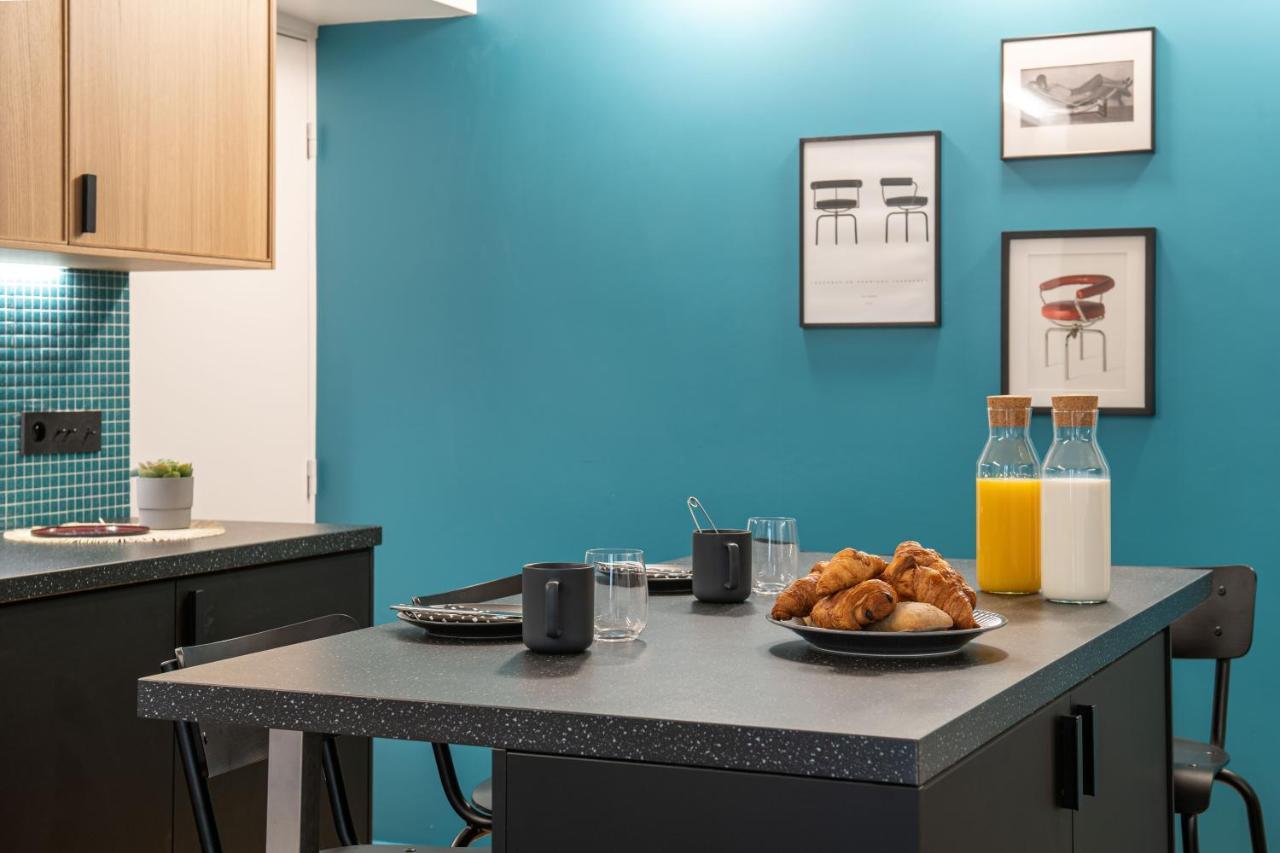 New - Superbe 1 Bdr Appt - Design 60'S - Paris 15E Apartment Luaran gambar