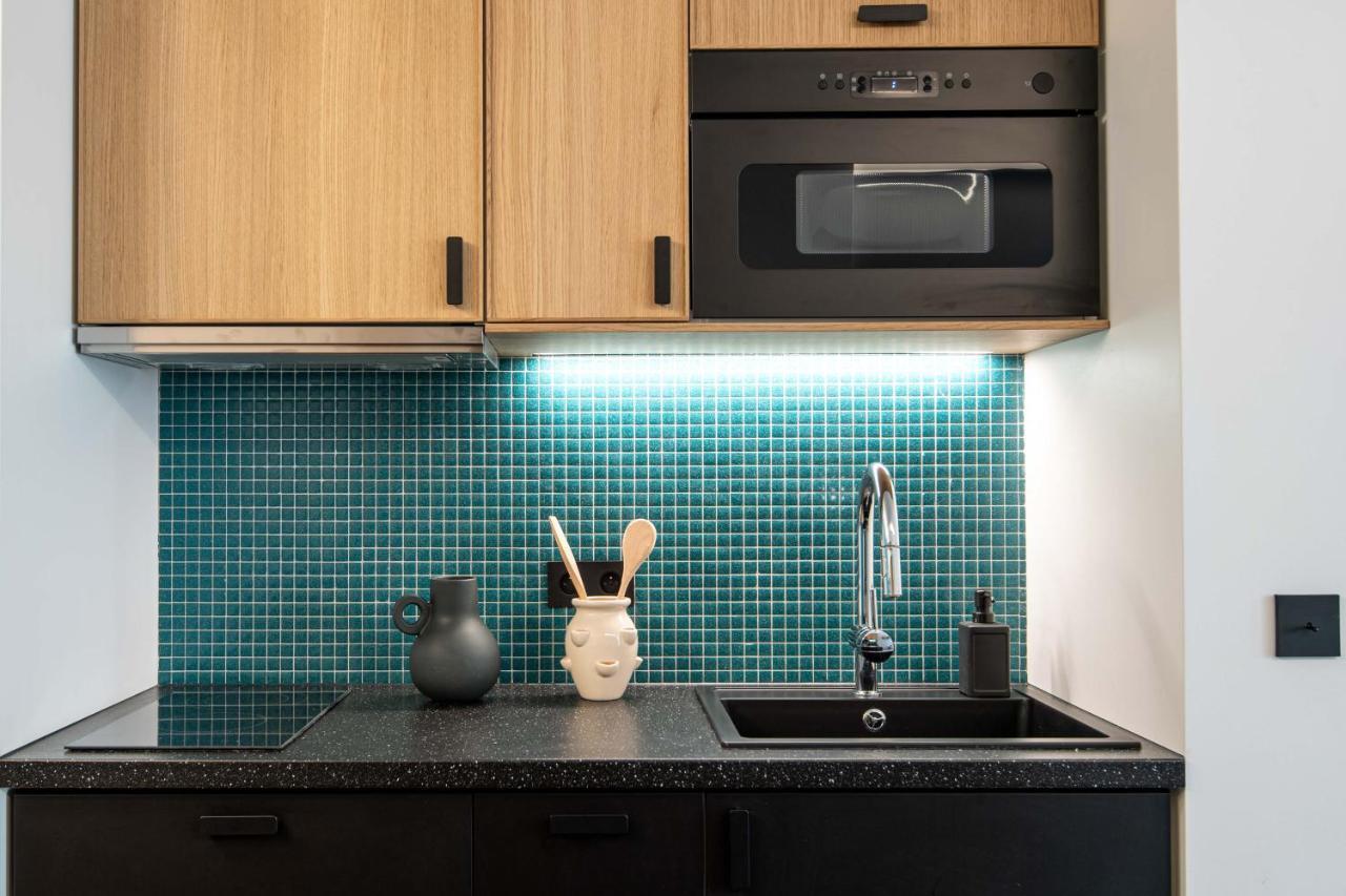 New - Superbe 1 Bdr Appt - Design 60'S - Paris 15E Apartment Luaran gambar
