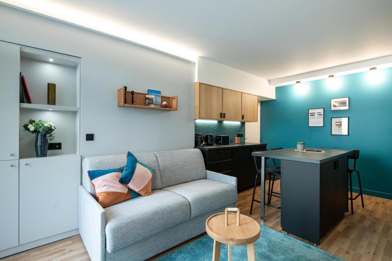 New - Superbe 1 Bdr Appt - Design 60'S - Paris 15E Apartment Luaran gambar