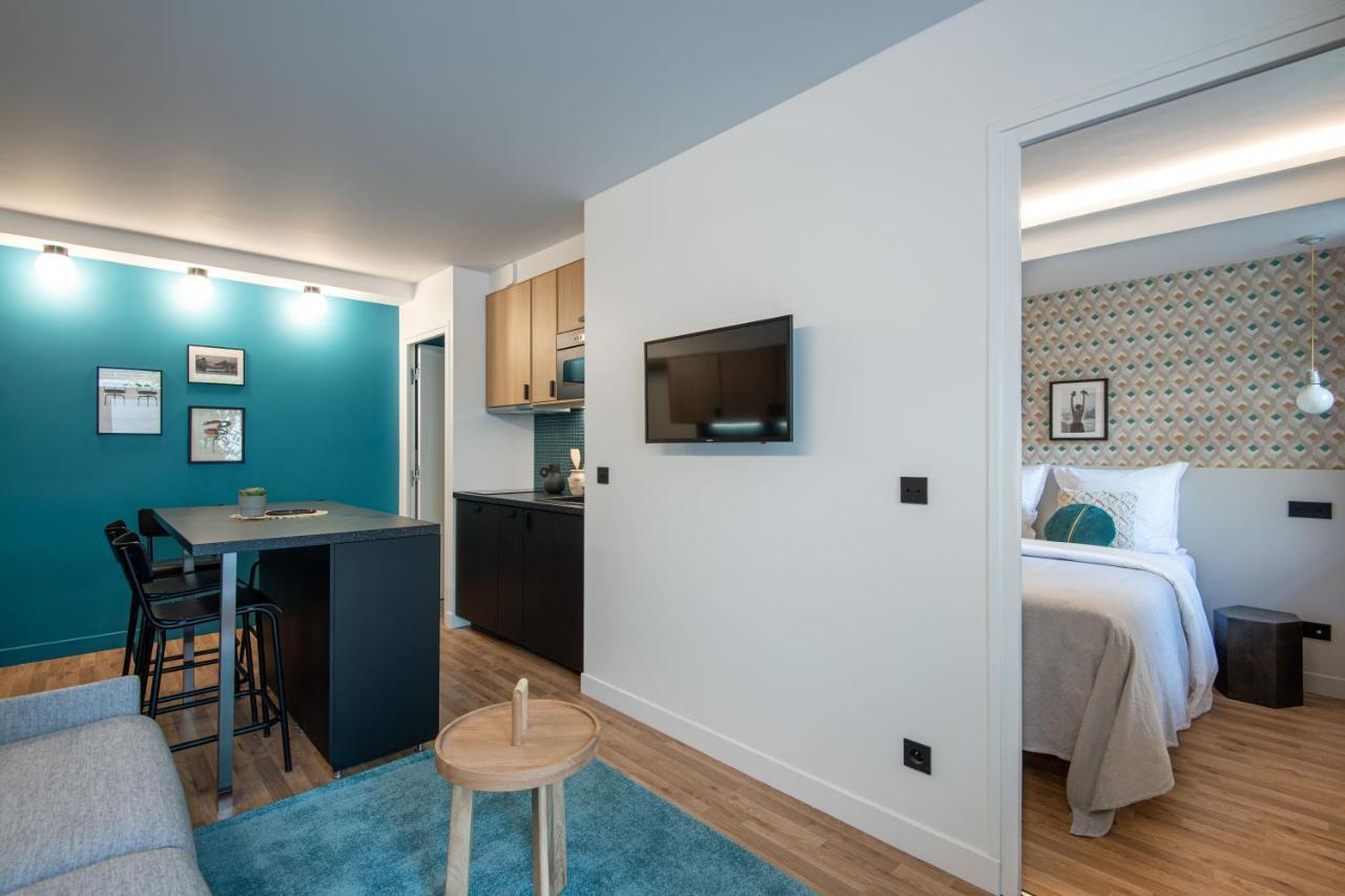 New - Superbe 1 Bdr Appt - Design 60'S - Paris 15E Apartment Luaran gambar
