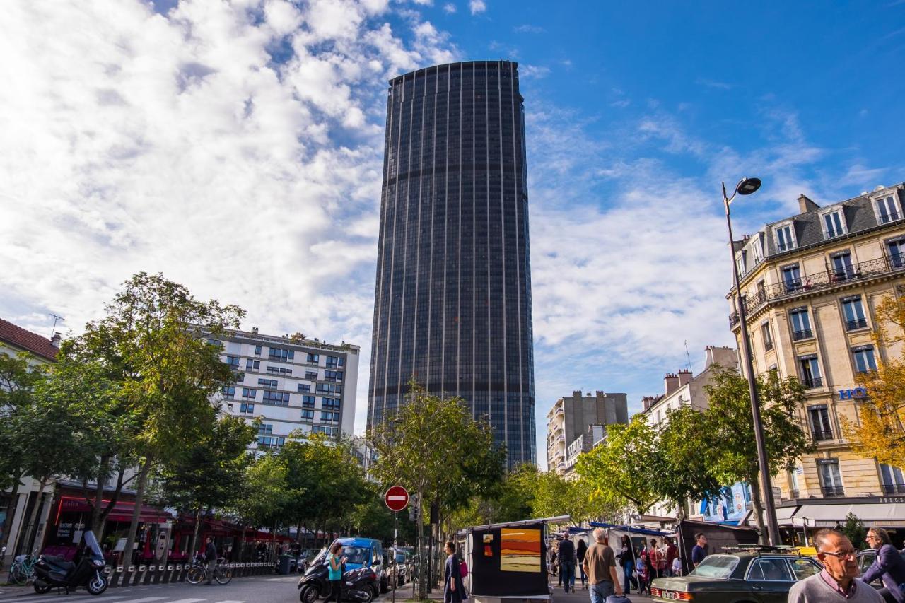 New - Superbe 1 Bdr Appt - Design 60'S - Paris 15E Apartment Luaran gambar